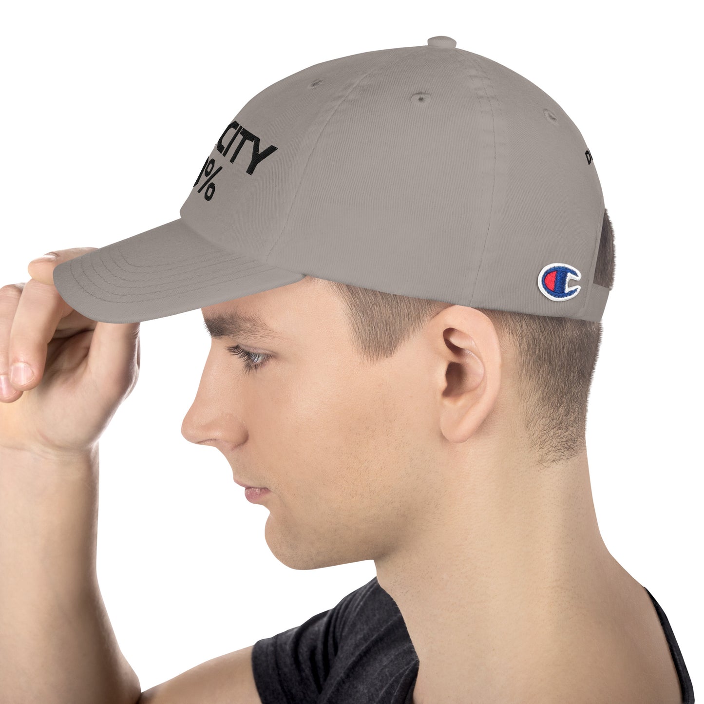 Opacity 50% Embroidered Dad Cap