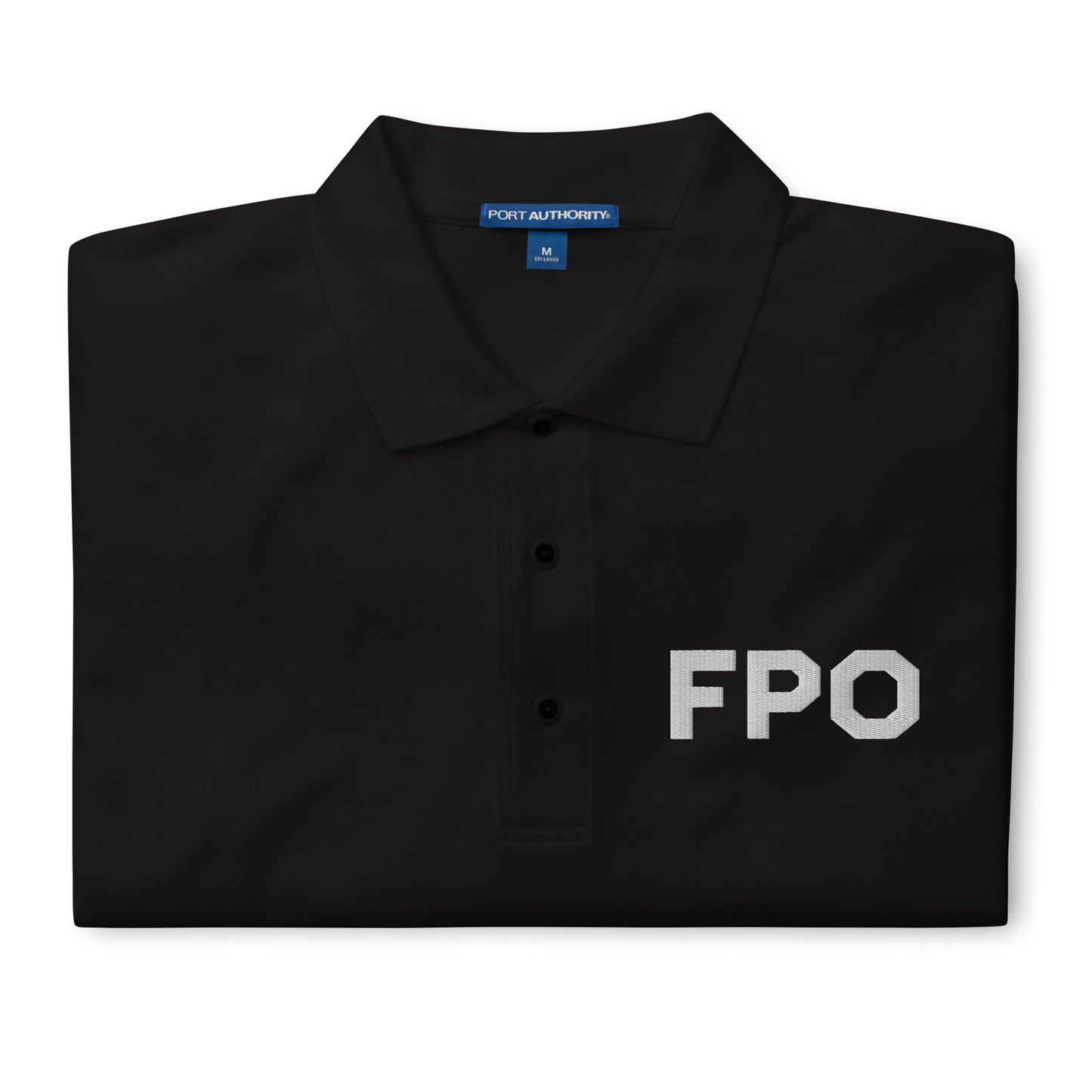 FPO Embroidered Men's Premium Polo
