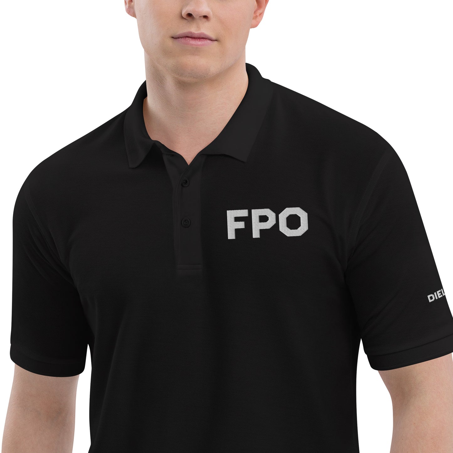 FPO Embroidered Men's Premium Polo