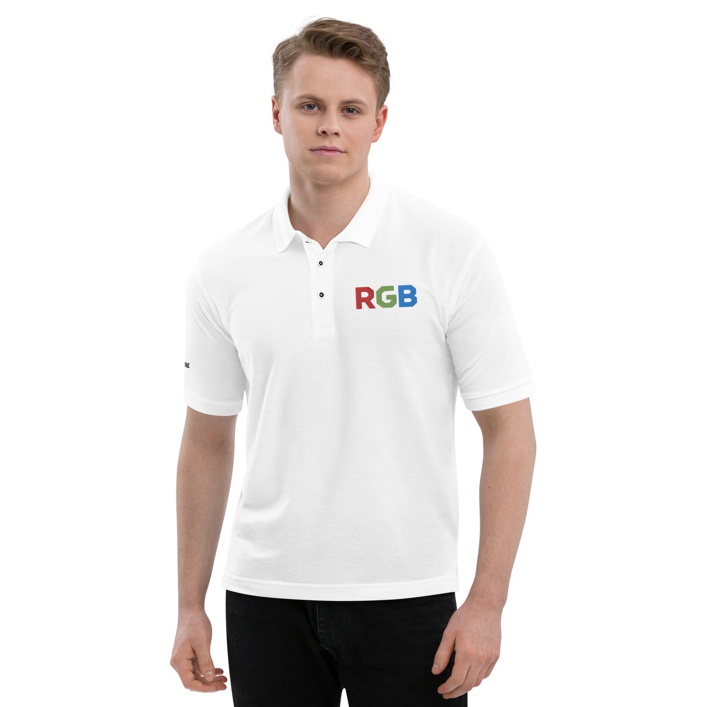 RGB Embroidered Men's Premium Polo