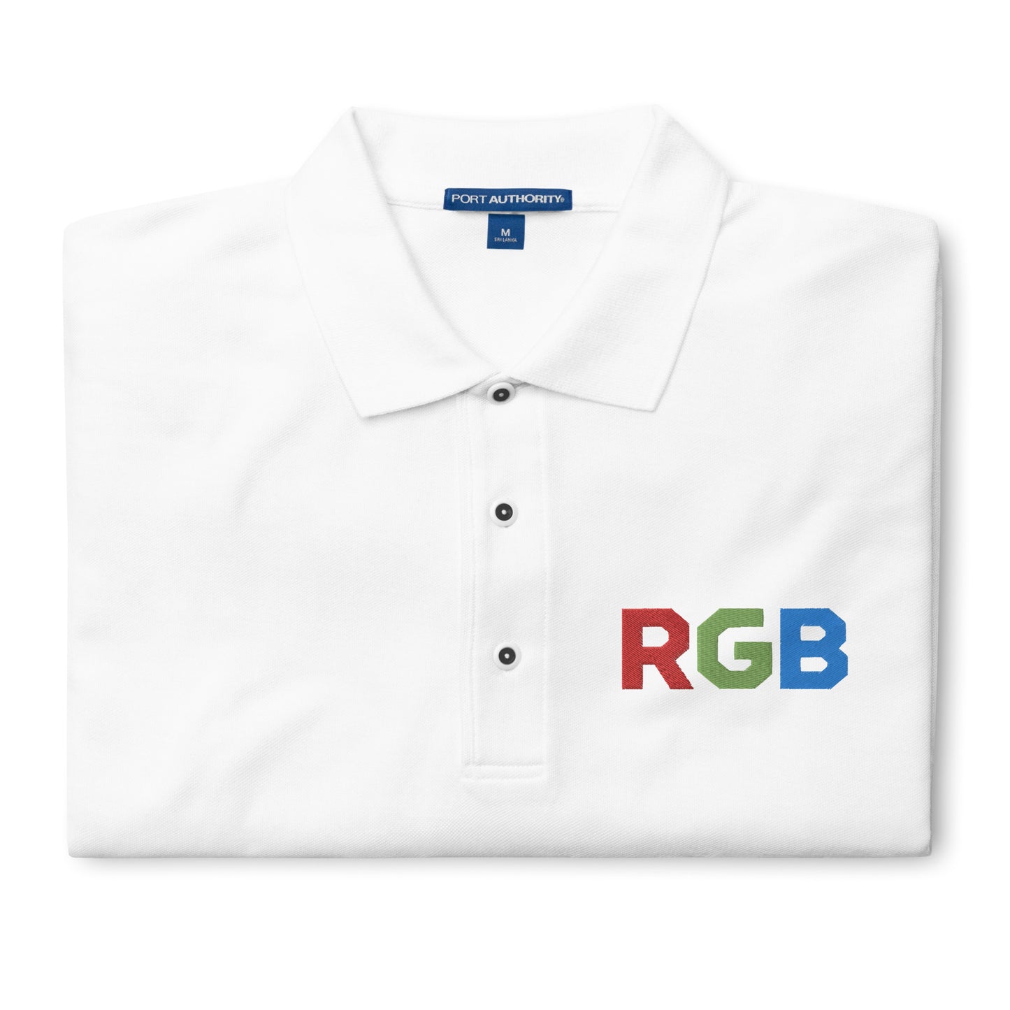 RGB Embroidered Men's Premium Polo