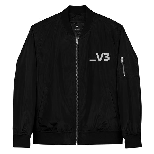 _V3 Embroidered Premium recycled bomber jacket