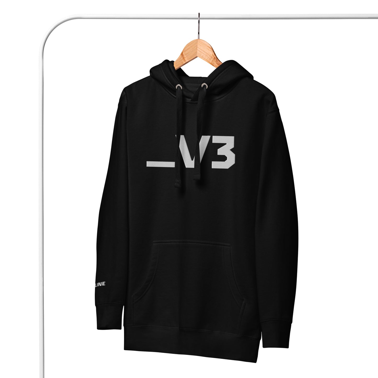 _V3 Large Embroidery Unisex Hoodie