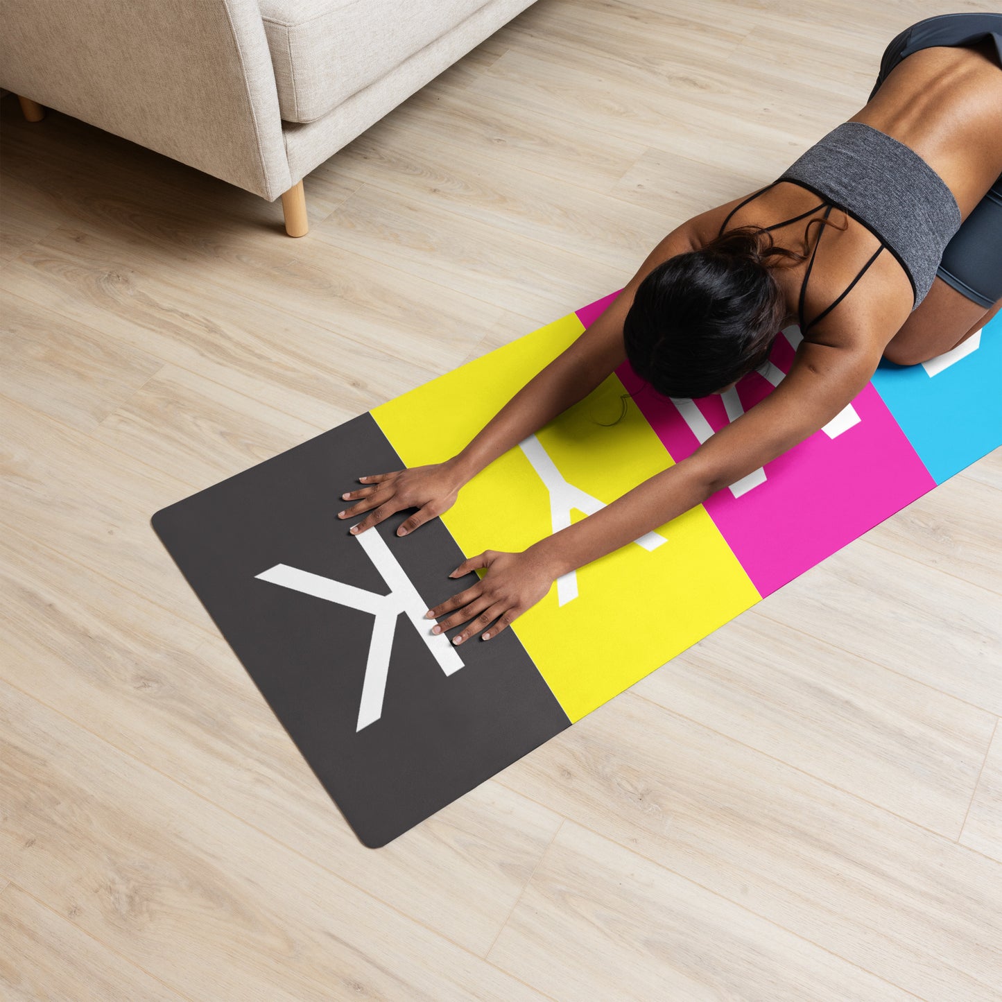 CMYK Yoga mat