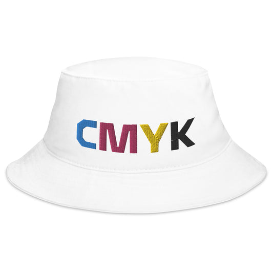 CMYK Embroidered Bucket Hat