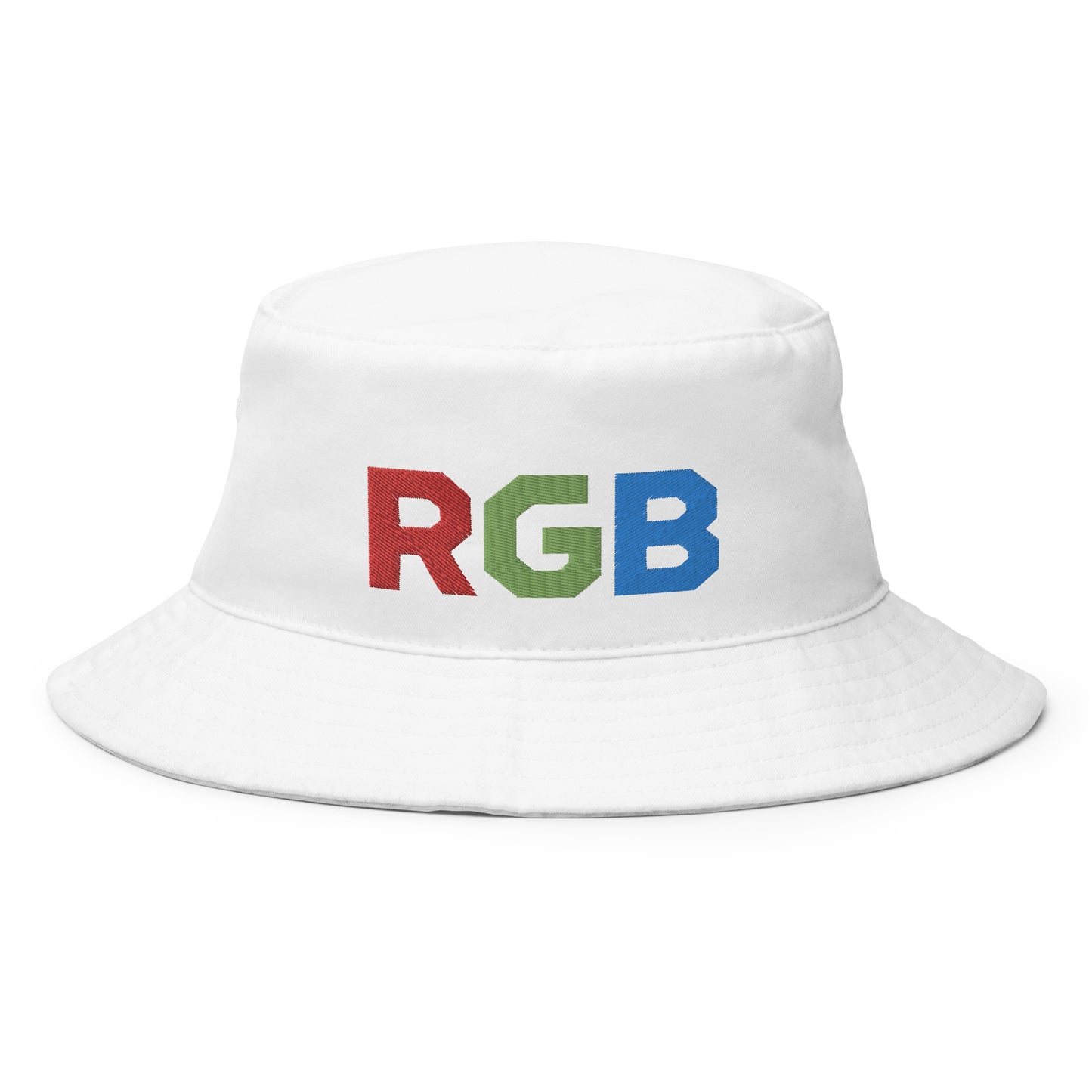 RGB Embroidered Bucket Hat