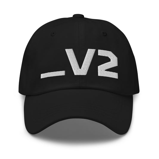 _V2  Embroidered Dad hat