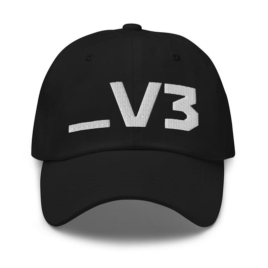 _V3 Embroidered Dad hat