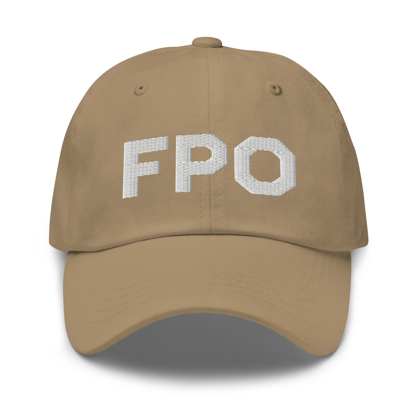 FPO Embroidered Dad hat