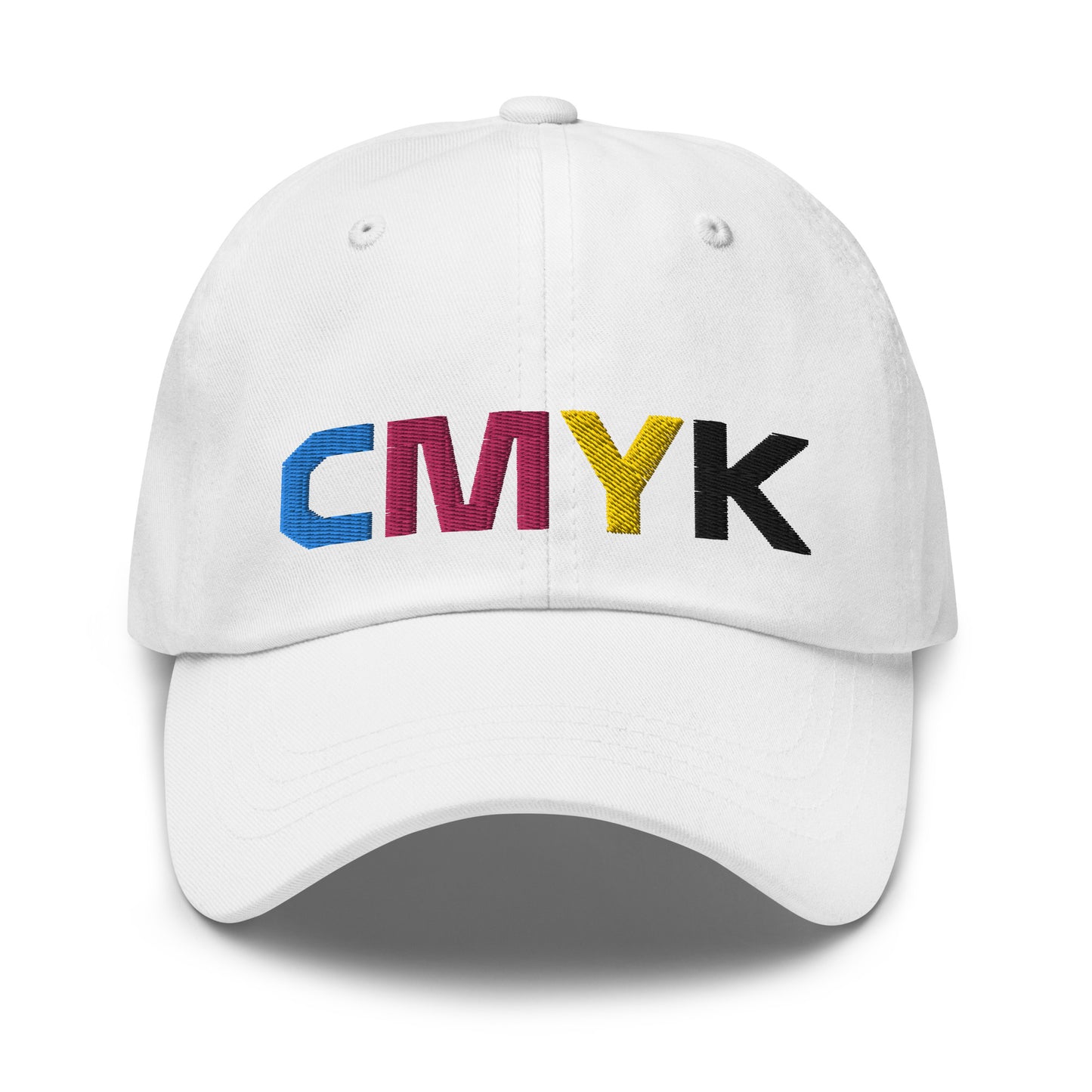 CMYK Embroidered Dad hat