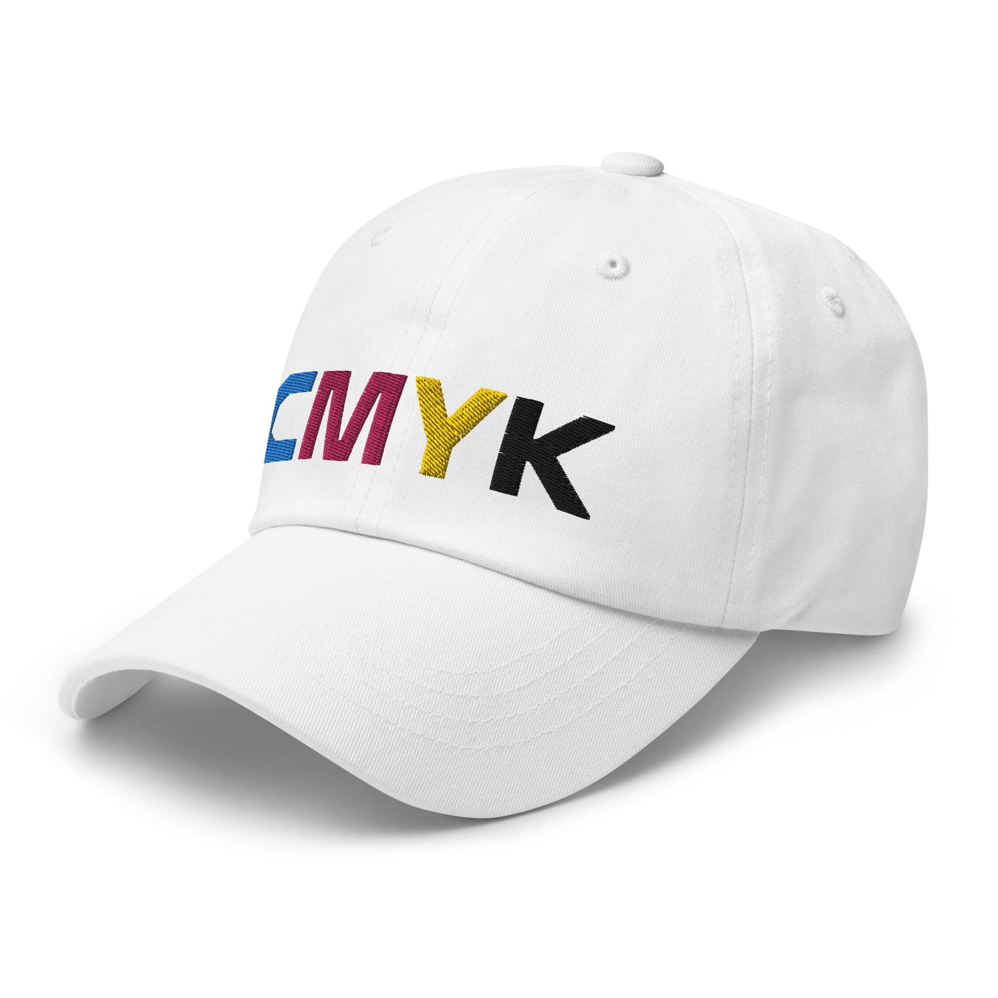 CMYK Embroidered Dad hat