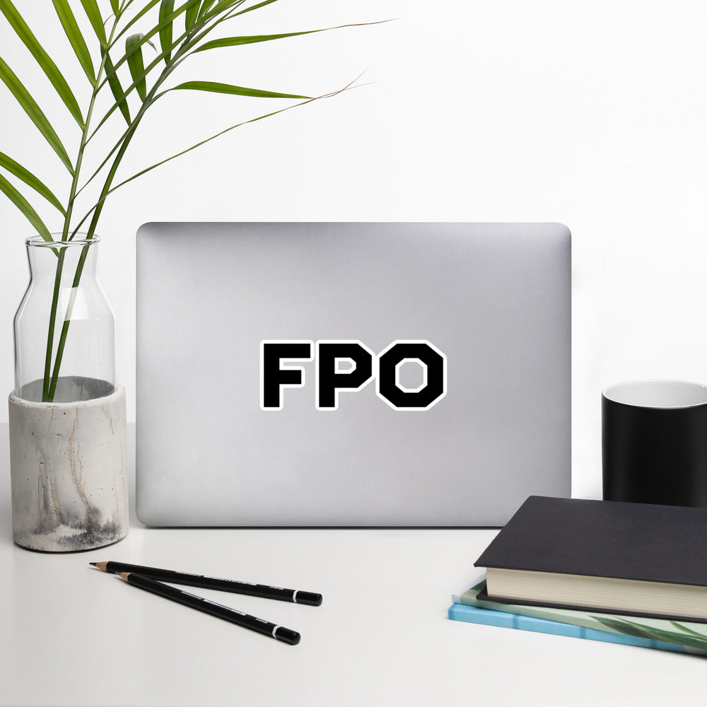 FPO Bubble-free stickers