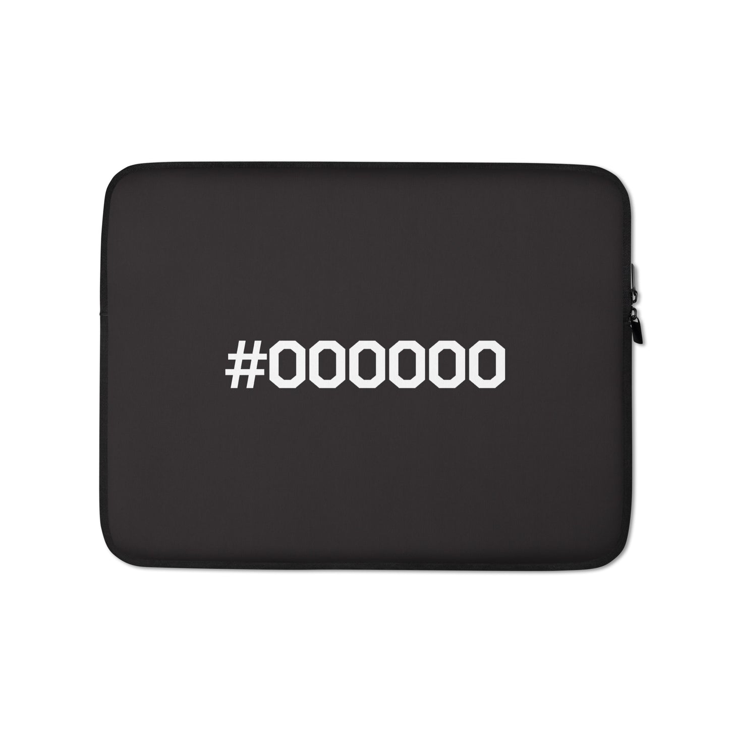 #000000 Laptop Sleeve