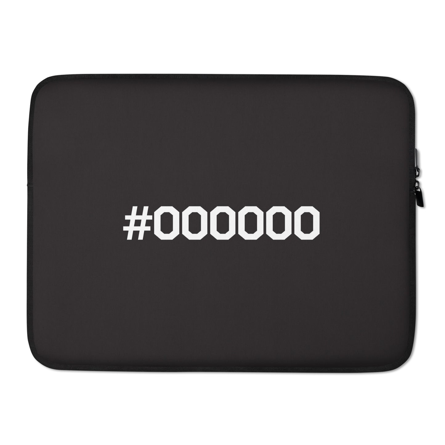 #000000 Laptop Sleeve
