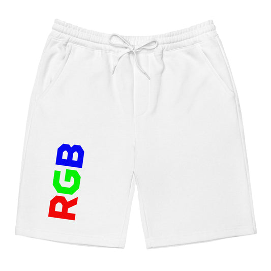 RGB Men's fleece shorts