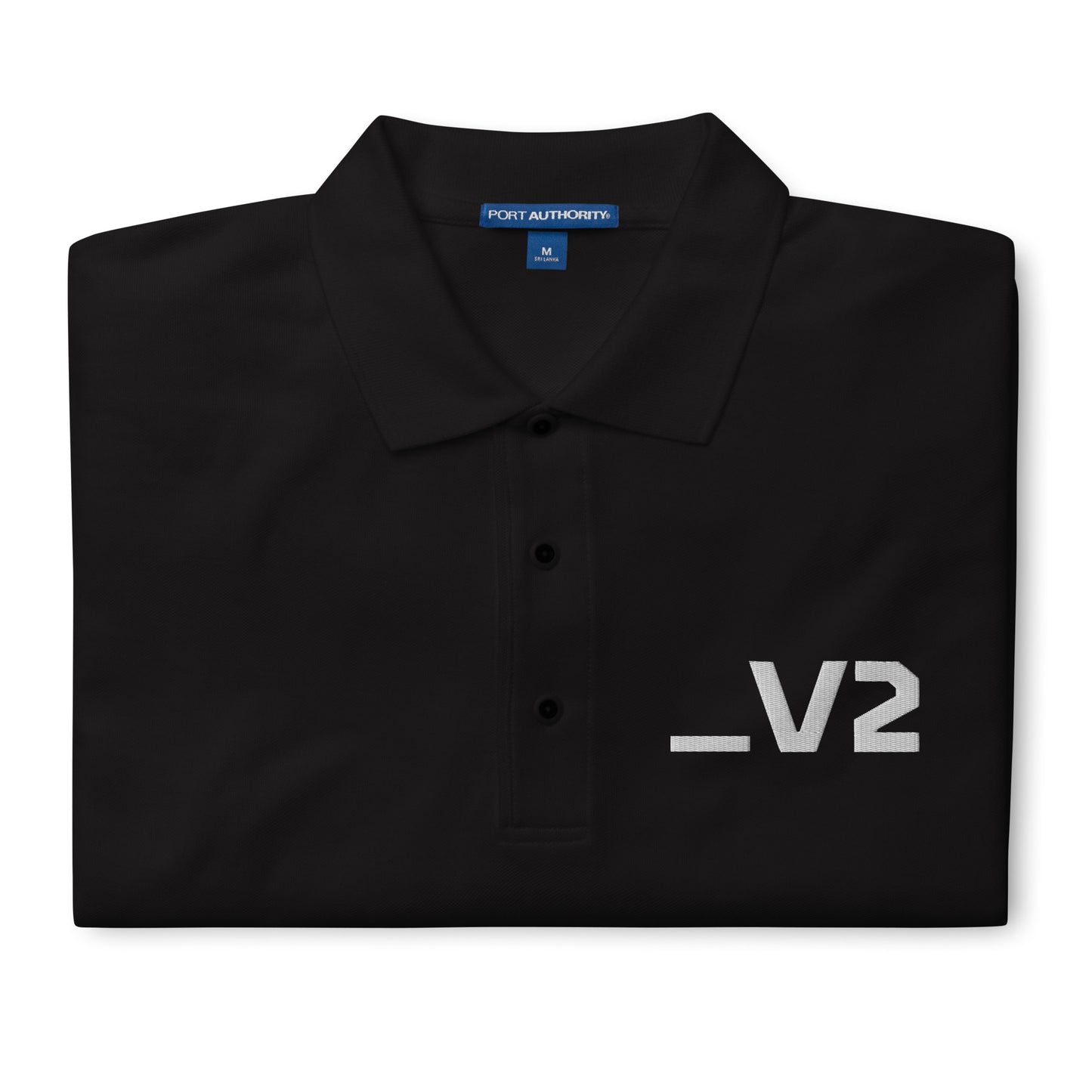 _V2 Embroidered Men's Premium Polo