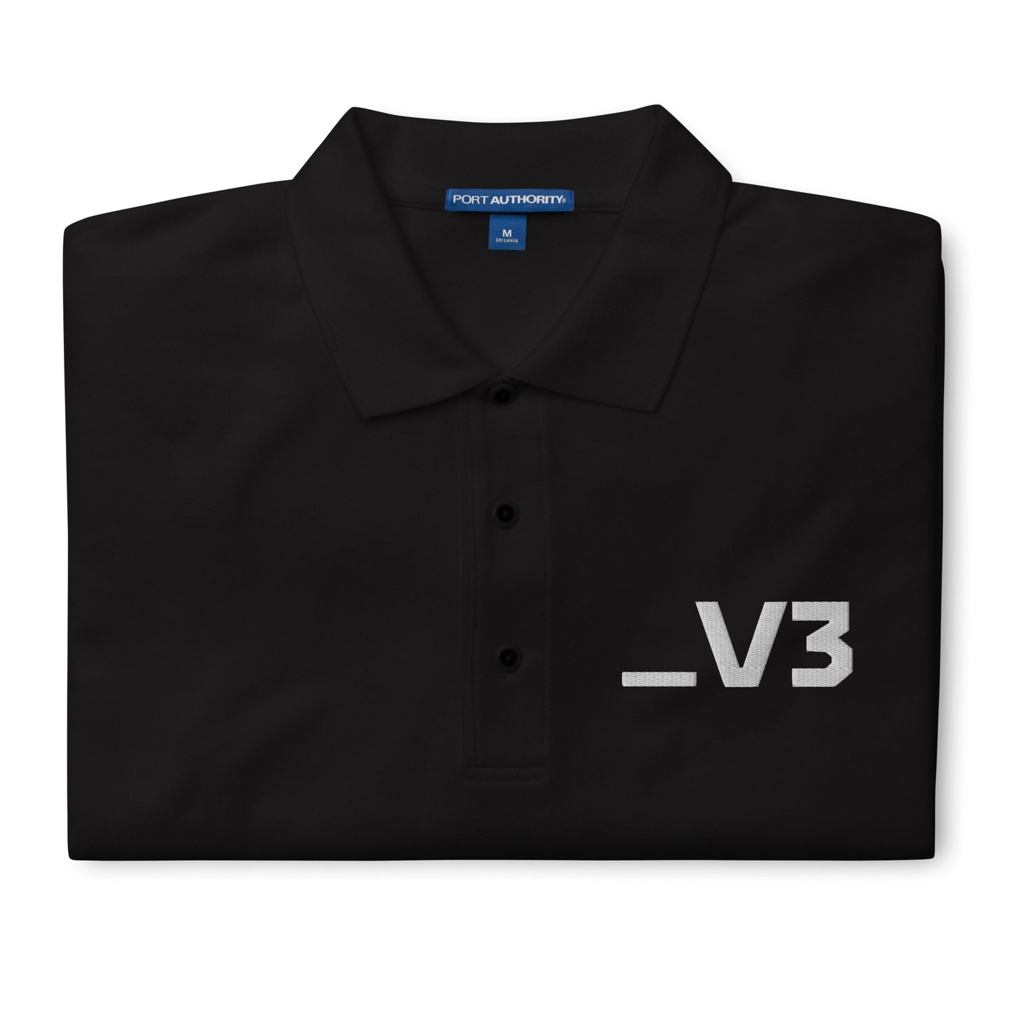 _V3 Embroidered Men's Premium Polo