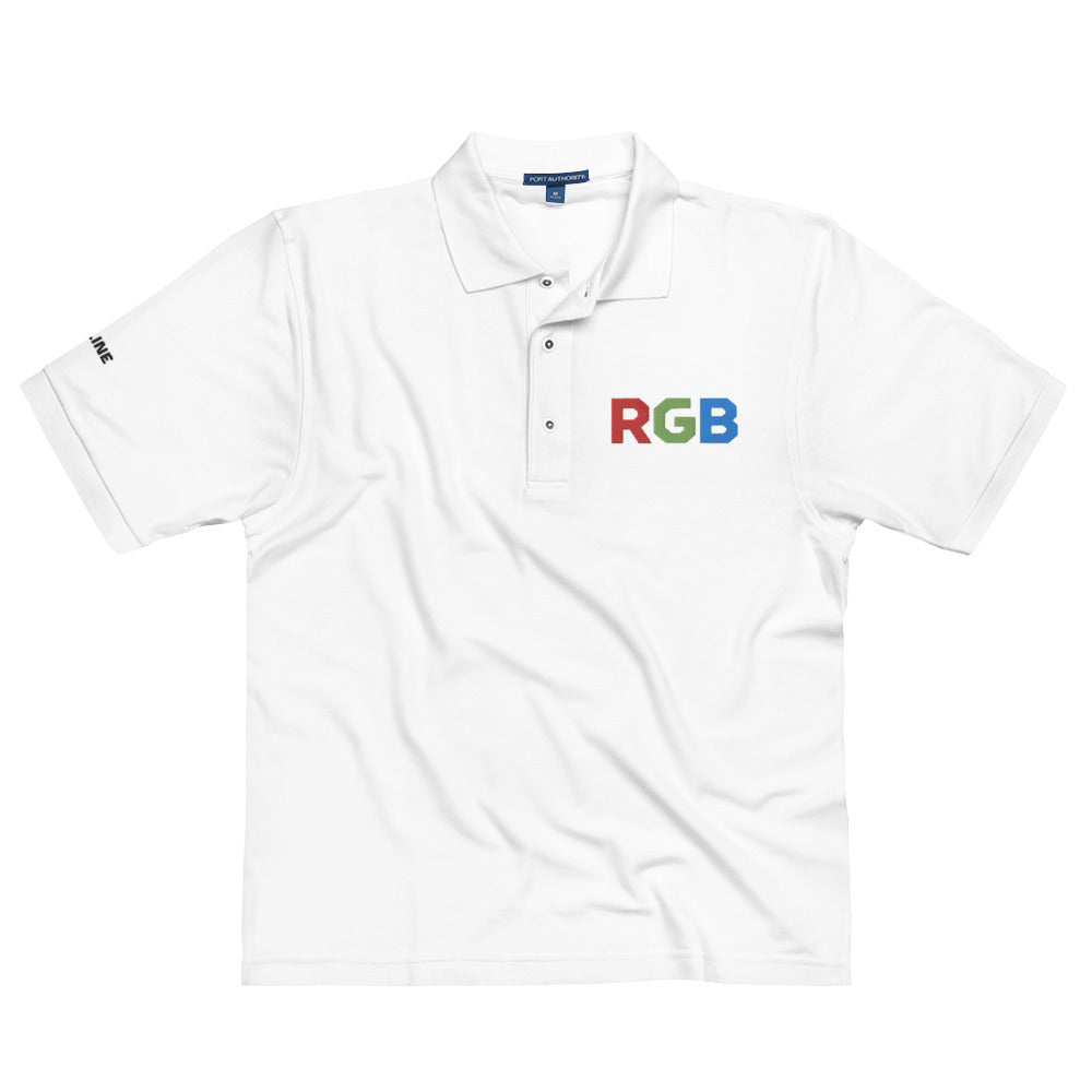 RGB Embroidered Men's Premium Polo