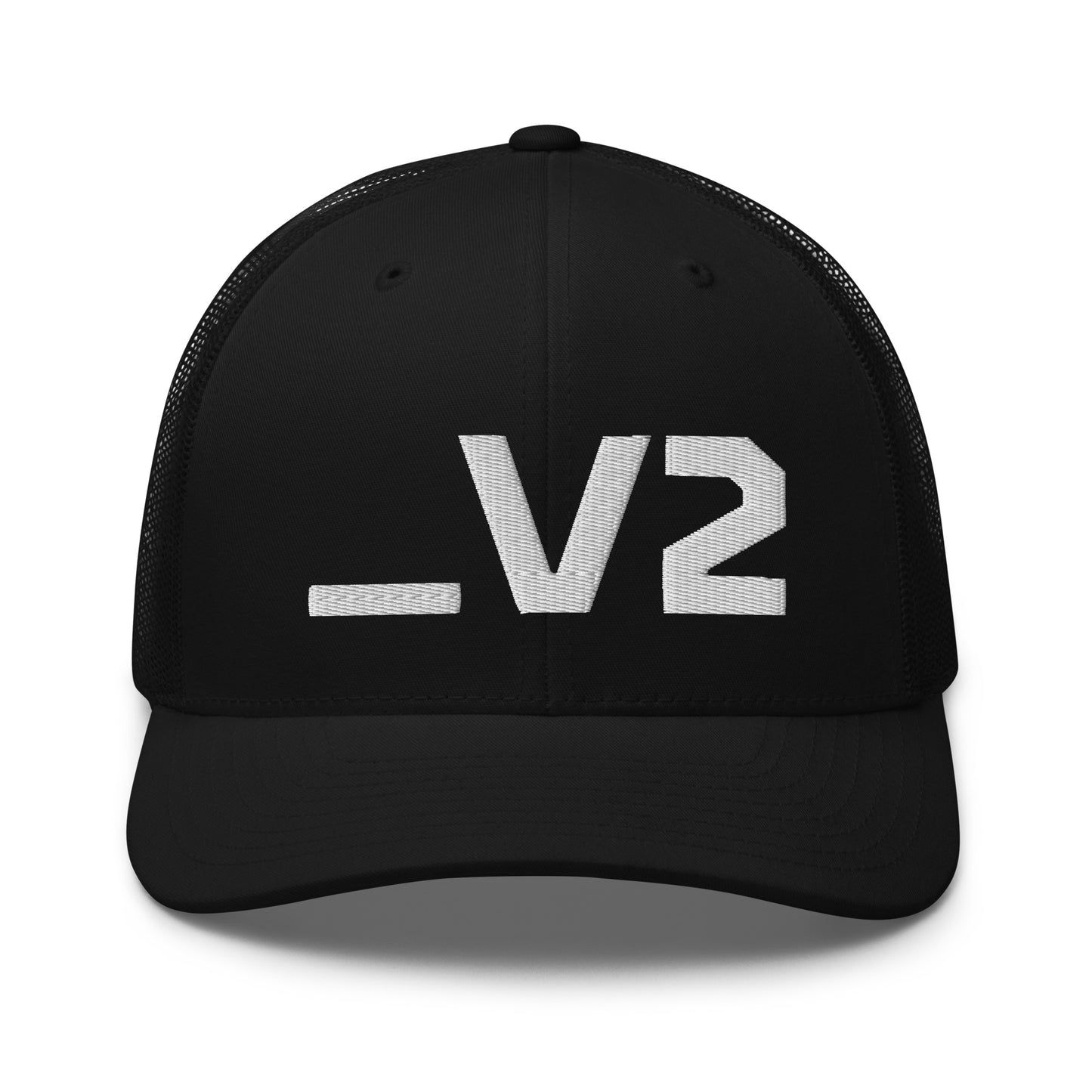 _V2 Embroidered Trucker Cap