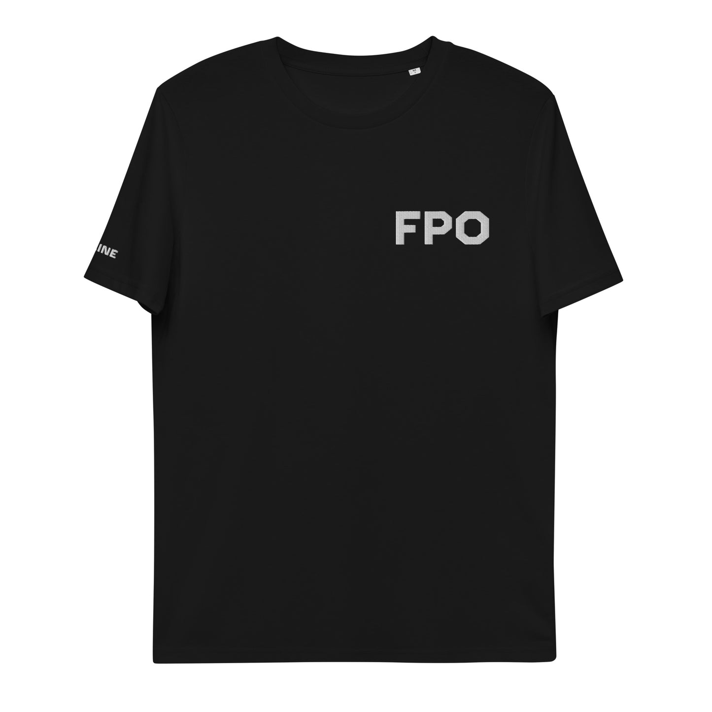 FPO Embroidered Unisex organic cotton t-shirt