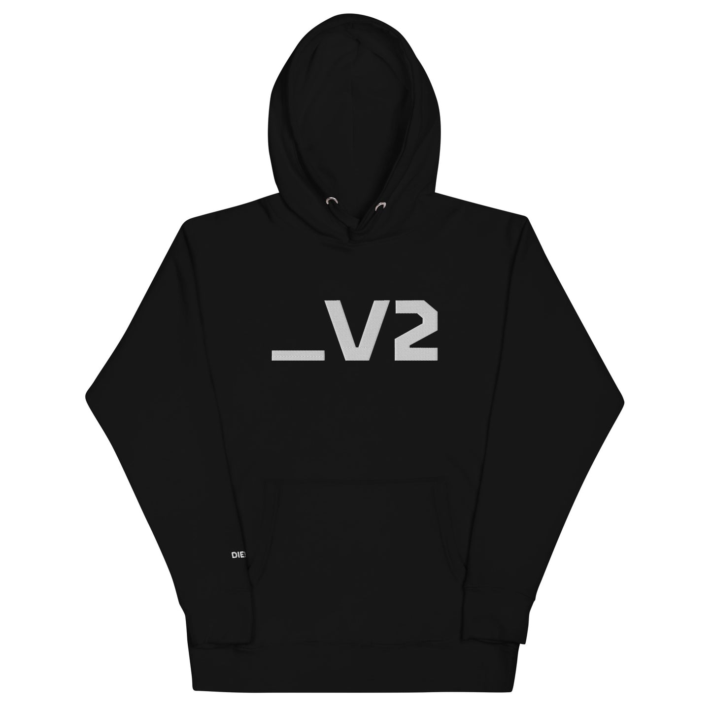 _V2 Large Embroidery Unisex Hoodie