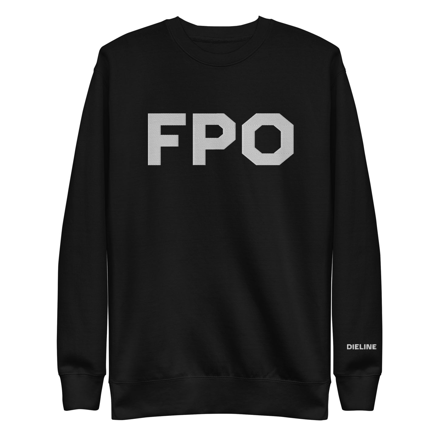 FPO Large Embroidery Unisex Premium Sweatshirt